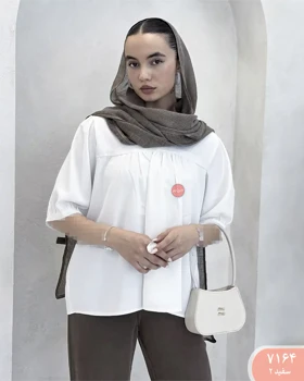 شومیز چین‌دار ایرن 7164