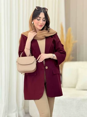 مانتو تک دکمه لیان