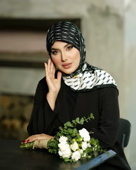 روسری دست دوز ابریشم