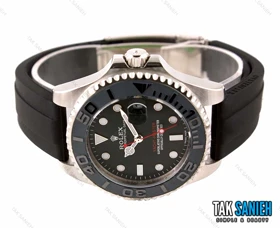 ساعت مچی مردانه رولکس Yacht Master سیلور بند رابر Rolex-2582-G