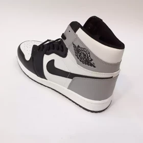 کفش راحتی مردانه نایکی مدل ایر جردن طوسی مشکی