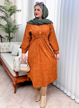 پیراهن کبریتی کمرگت2147