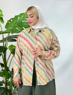 شومیز آبرنگی شبنم کد : sh952