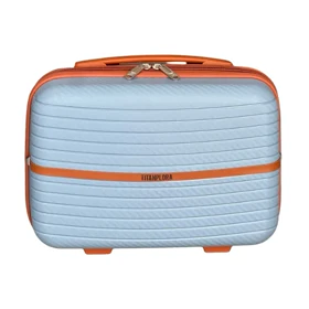 چمدان نشکن تیتان پلورا مدل TITANPLORA - TP6666 TRAVEL IN STYLE سری 4 عددی (کیف آرایشی هدیه)