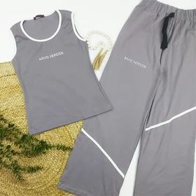 ست تاپ کبریتی و شلوار زنانه