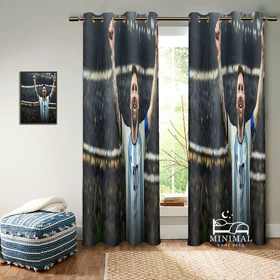 پرده کودک طرح مسی مدل W5125