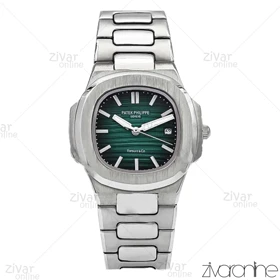 ساعت پتک فیلیپ ناتیلوس زنانه صفحه سبز آبی 106038