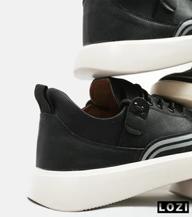کفش کتانی کژوال مردانه مشکی سفید ZARA