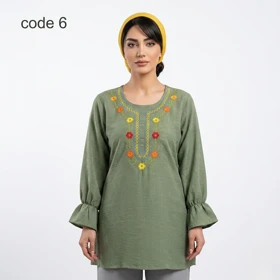 شومیز صوفیا گلدوزی مدل حوریا علیدسا (کد 6)