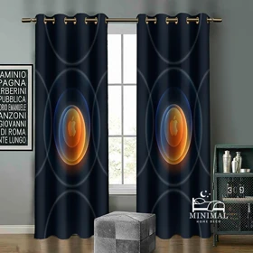 پرده کودک طرح اپل کروی مدل W5115