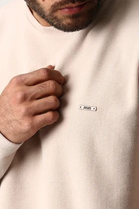 سلانیک آستین بلند یقه کشبافت مردانه