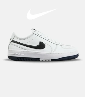 کفش مردانه و زنانه سفید مشکی NIKE AirForce 1 low مدل 7422