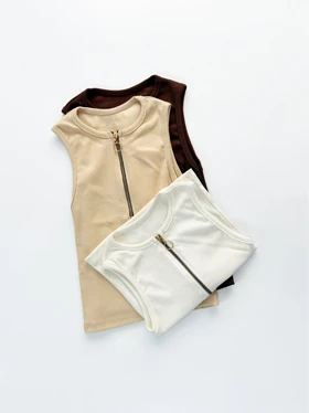 تاپ کبریتی نیم زیپ