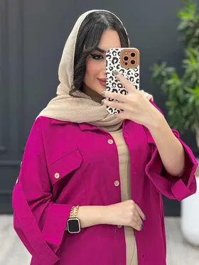 مانتو دوجیب پیله آستین پاگن
