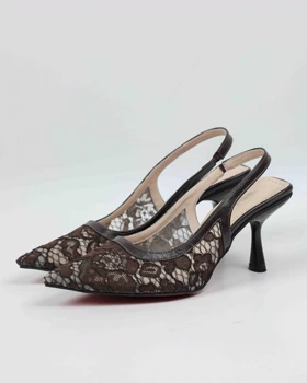 740 - پاشنه توری ساده 740