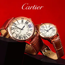 ست ساعت مردانه و زنانه Cartier