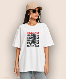 تیشرت لش مردانه و زنانه طرح امینم کد 934