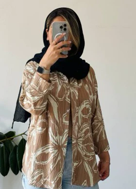 شومیز مانتویی نرگس