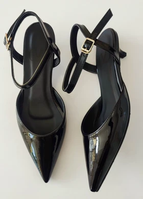 کفش مجلسی ورنی _ کد 105