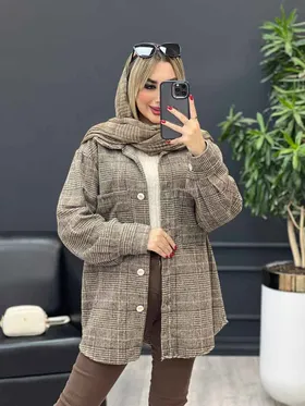 شکت چهارخونه دو جیب