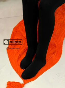 جوراب شلواری ضخیم مشکی(09400)