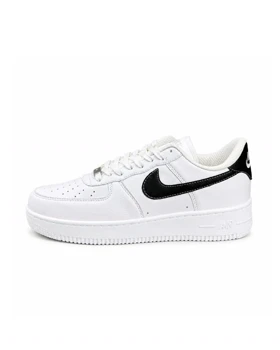 کفش کتانی مردانه مدل نایک ایرفورس 1 سفید مشکی Nike air force