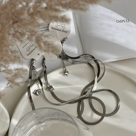 گردنبند ماری 3 میل 45 سانت