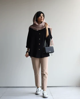 شومیز Black freddo