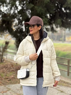 کاپشن کلاهدار پاتریس ( ارسال رایگان )