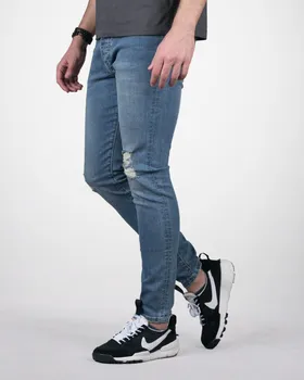 شلوار جین مردانه جذب زاپ‌دار