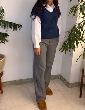 شلوار راه راه کلاسیک