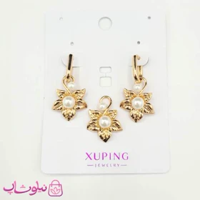 نیم ست زنانه ژوپینگ مدل گل و مروارید کد 2291