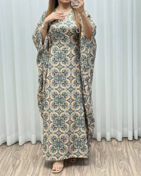 عبایی خشت بوگاتی قواره دار 7468 (کرمی)