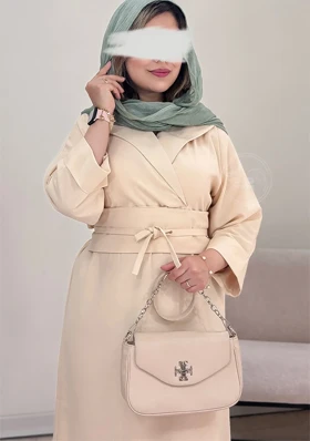 پیراهن مانتویی ساناز