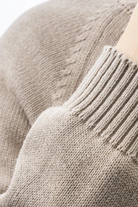 پلیور آستین بلند یقه گرد زنانه