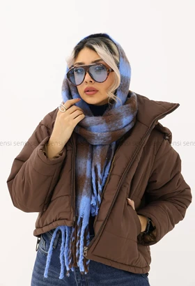 کاپشن کوتاه آستر دار پشم شیشه کد1005143