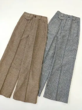 شلوار بگ پشمی