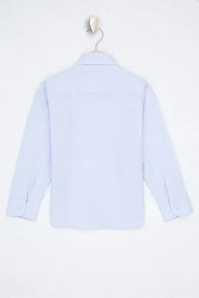 پیراهن بافت پسرانه آبی G083SZ004.000.1029594