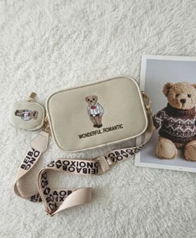 کیف پاسپورتی تدی 3582 (کرم دور کرم)