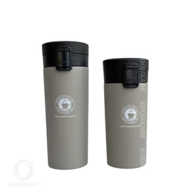 تراول ماگ کافی COFFEE TIME 380ML (طوسی)