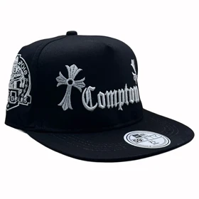 کلاه کپ مشکی بک فیت مدل COMPTON