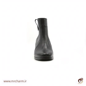 نیم بوت پاشنه زنانه دار چرم mrc2111-53