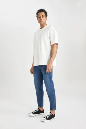 شلوار جین Slim Crop Fit B8324AX24SM