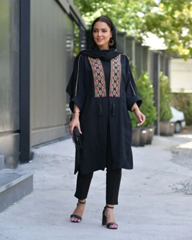 مانتو مجلسی با دو خرجکار