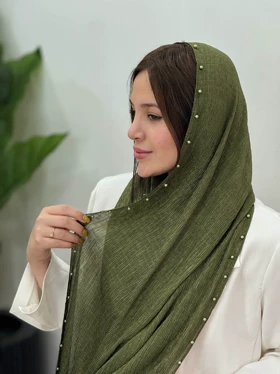 شال پلیسه مروارید