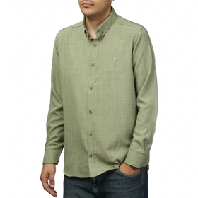 پیراهن آستین بلند لینن مردانه برند مد مدل 1410592