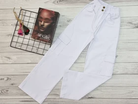 شلوار نیم بگ مدل کارگو کد 20102