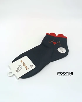 جوراب مچی زنانه پادوک طرح فانتزی گربه p4