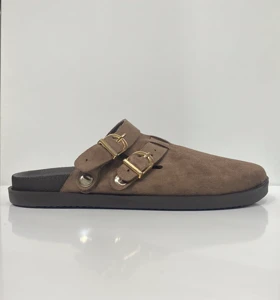 صندل پاییزه زنانه Flora- مشکی و موکا