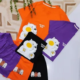 ست کراپ و شورتک کله فندوقی